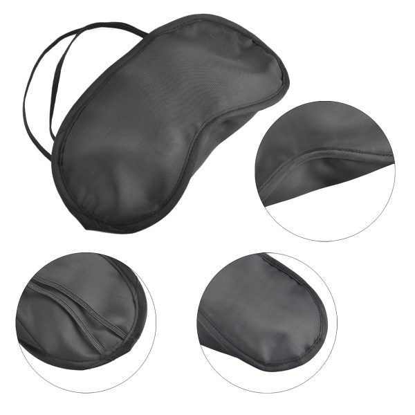 1 Pc Sleep Mask Natural Sleeping Eye Mask Eyeshade Cover Shade Eye Patch Women Men Soft Portable Travel Eyepatch(random color
