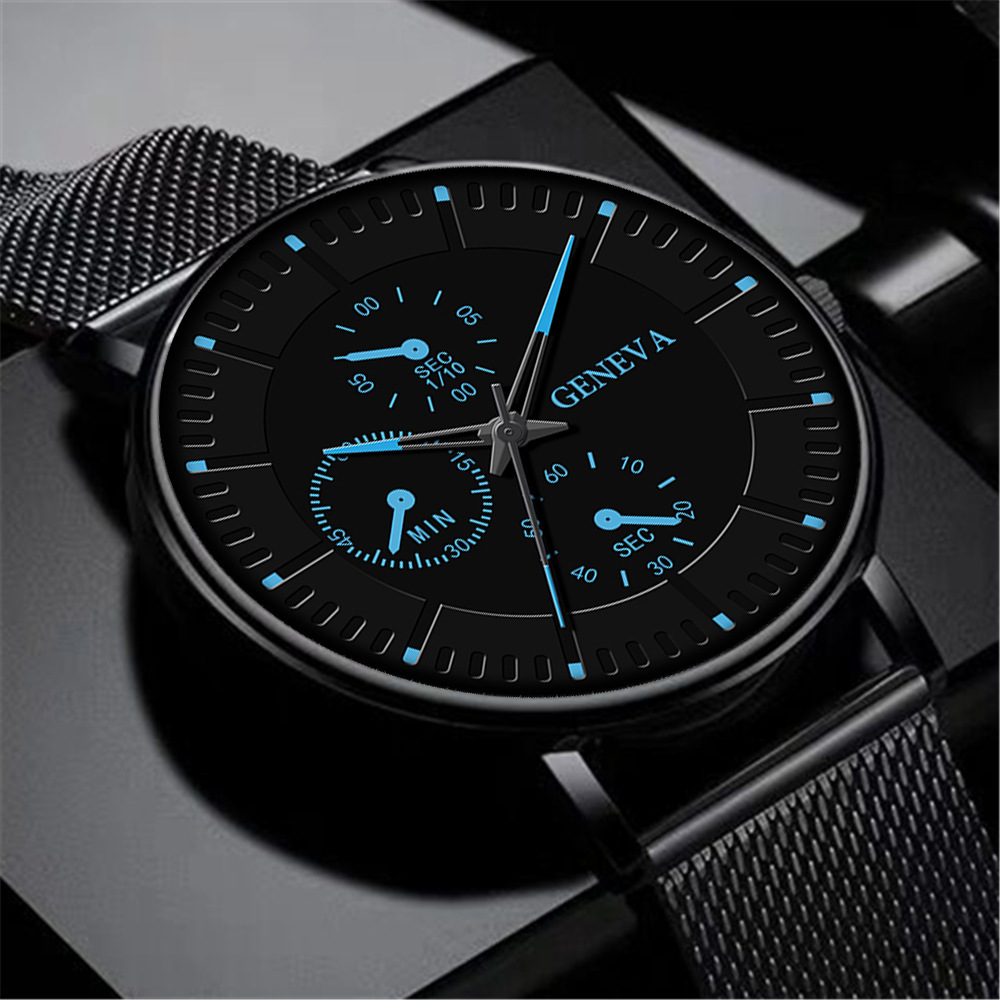 Geneva Classic Quartz Watch – Timeless Elegance for Everyday Style In Rendom Colors