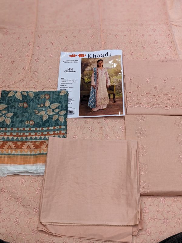 Khaadi ✨ 3 Piece Khaadi Chicken Kari Unstitched Suit New Collection For Womens