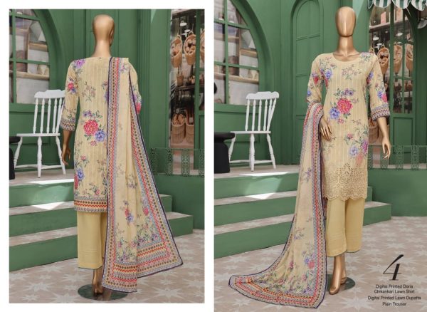 ✨ Vivari ✨ 3 Piece Luxury Lawn Digital Printed Chickenkari Lawn Shirt/ Luxury Digital Printed Pure Lawn/unstitched Suit New Collection For Womens