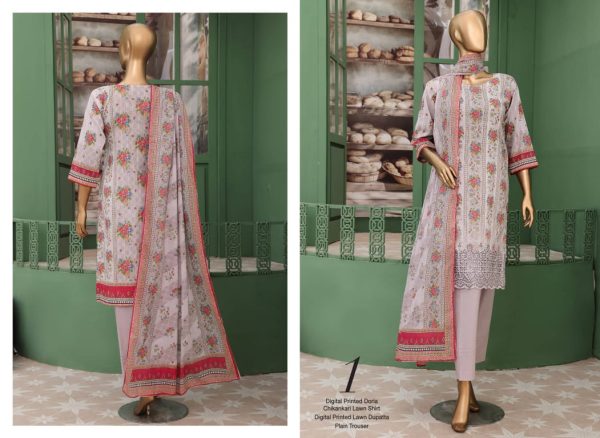 VIVARI ✨ 3 Piece Luxury Lawn Digital Printed Chickenkari Lawn Shirt/ Luxury Digital Printed Pure Lawn/unstitched Suit New Collection For Womens