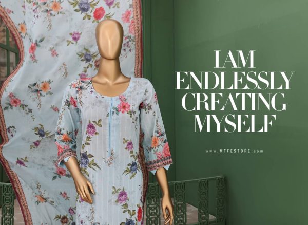 ✨ Vivari ✨ 3 Piece Luxury Lawn Digital Printed Chickenkari Lawn Shirt/ Luxury Digital Printed Pure Lawn/unstitched Suit New Collection For Womens