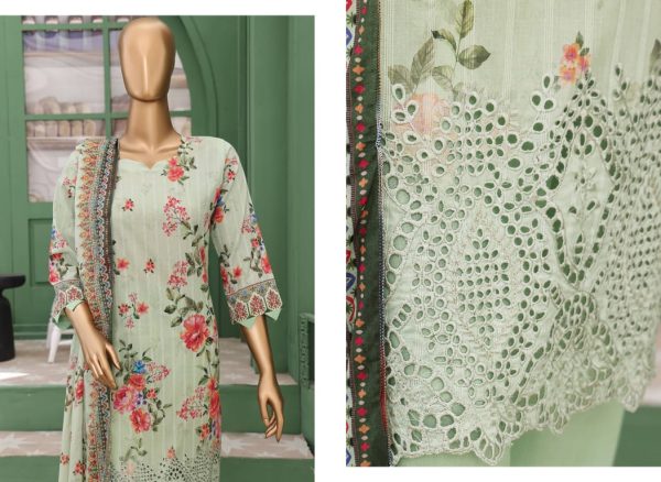 ✨ Vivari ✨ 3 Piece Luxury Lawn Digital Printed Chickenkari Lawn Shirt/ Luxury Digital Printed Pure Lawn/unstitched Suit New Collection For Womens