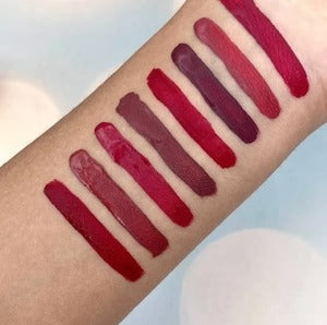 Mocallure 8-Piece Dark Nude Matte Lip Gloss Set – Long-Lasting Shades for All Skin tones