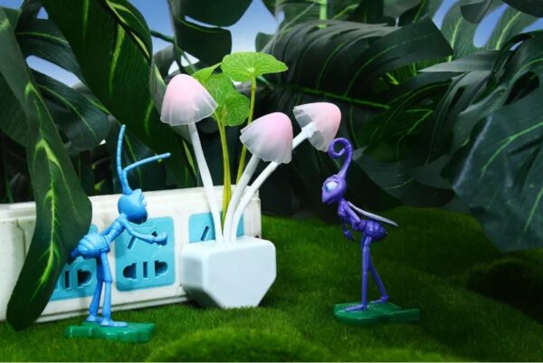 Mushroom Night Light | Led Night Lights | Flower Lamp Bedroom Baby Room Lamps For Family, Friend Or Kids Gifts (random Colors