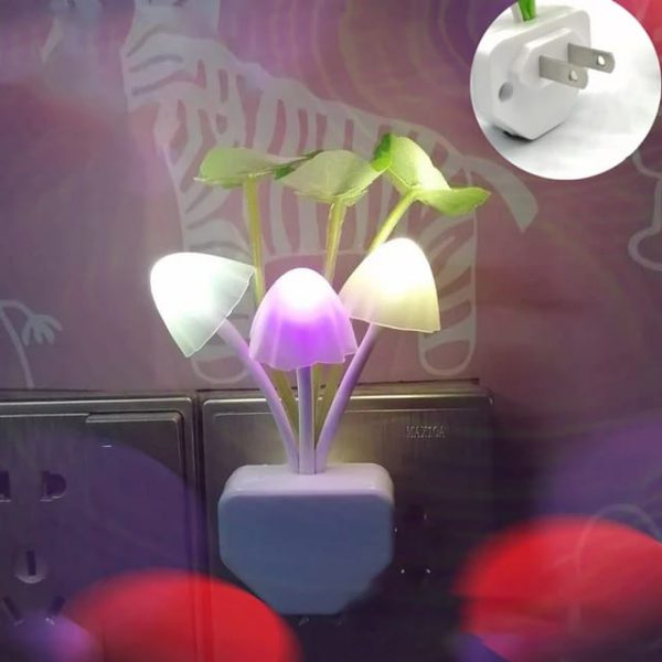 Mushroom Night Light | Led Night Lights | Flower Lamp Bedroom Baby Room Lamps For Family, Friend Or Kids Gifts (random Colors