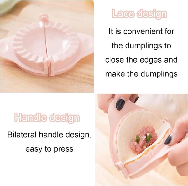 Samosa Maker & Dumpling Shaper – Dough Press Mold For Samosas, Dumplings, Gujiyas, And Stuffed Pastries | Easy-to-use Kitchen Tool | Random Color