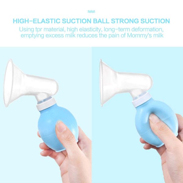 Silicone Manual Breast Feeding Pump | Baby Feeding Tool Breast Milk Pump | Breast Pump Strong Suction Manual Protable Baby Feeding Tool
