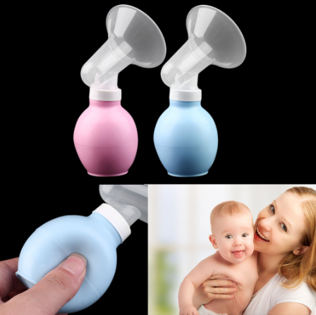 Silicone Manual Breast Feeding Pump | Baby Feeding Tool Breast Milk Pump | Breast Pump Strong Suction Manual Protable Baby Feeding Tool