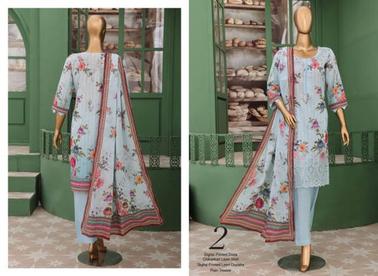✨ Vivari ✨ 3 Piece Luxury Lawn Digital Printed Chickenkari Lawn Shirt/ Luxury Digital Printed Pure Lawn/unstitched Suit New Collection For Womens