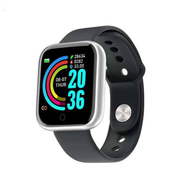 "LH 726 Smart Touchscreen Bluetooth Watch – Stylish Metal Body Smartwatch for Men & Women (Random Color
