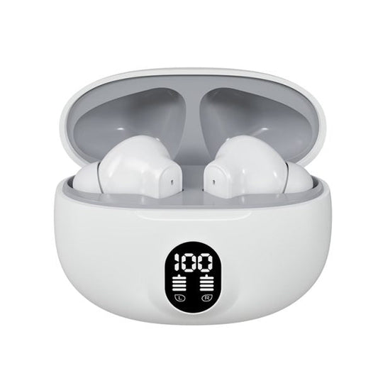 Display Earbuds Stereo 895b Wireless Bluetooth Earbuds | Mic In-ear Headphones With Led Display | Type C Fast Charging | Bluetooth 5.3 For Android/iphone ( Without Box – Without Cable – Random Color )